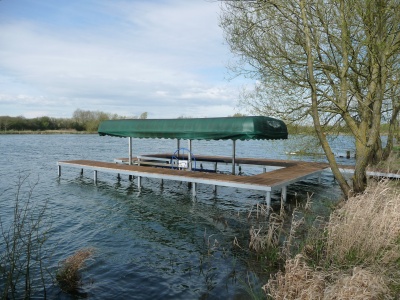 Boat lift and canopy